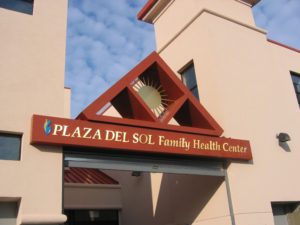 Plaza del sol community healthy center exterior