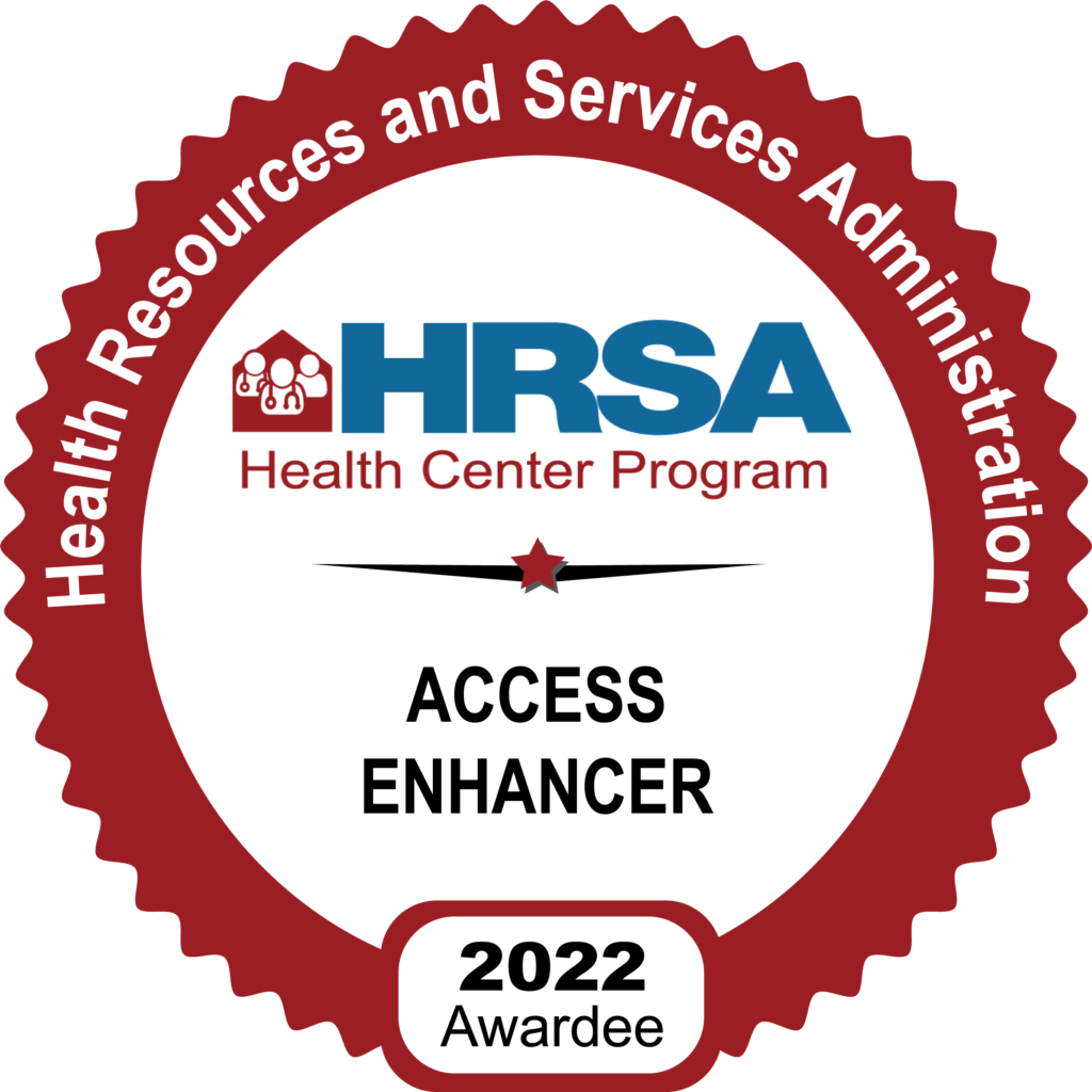 HRSA badge for Access Enhancer